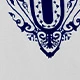 Blue and White