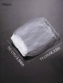 30/100/300/500/1000/1500PCS Easy To Clean Fit All Drains Durable Polyester Mesh Trap Waste Fine Mesh Design Space Saving Disposable Kitchen Sink Strainer Bags For Home Chefs Christmas Kitchen Gift Must Have Kitchen Accessories - Multicolor - View 16