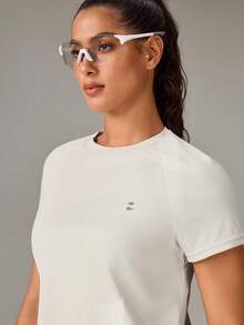 OutZeal SunProof UPF50+ Cooling Sun Protection Tee Women Loose Fit - White - View 8