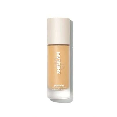 SHEGLAM Skinfinite 保濕粉底液-竹纖維持久全遮瑕不褪色無瑕粉底液保濕全遮瑕隱形毛孔遮瑕膏不褪色持久無孔無瑕不油膩液體粉底液輕盈柔軟粉底液 品牌 美容 化妝 化妝品 適合女性與女孩 完美搭配夏季春季 Y2K 時尚 流行 生日 母親節禮物 假期 派對準備就緒 最佳顏色