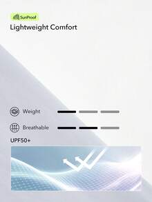 OutZeal 女士长款拼接防晒外套，春夏款 - 淺藍色 - 查看 5