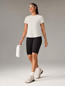 OutZeal SunProof UPF50+ Cooling Sun Protection Tee Women Loose Fit - White - View 5