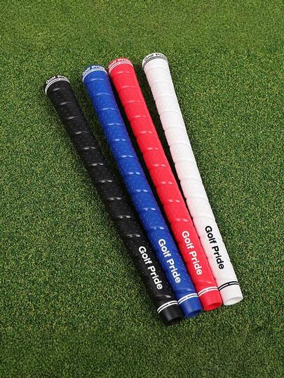 Tay cầm gậy sắt golf bằng cao su tự nhiên, cỡ tiêu chuẩn/trung bình, bền và chống trơn trượt.