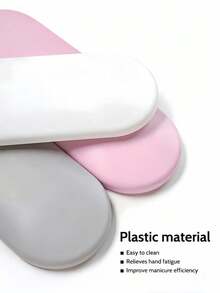 1PC Foldable Nail Arm Rest Macaron Shape Acrylic Nail Hand Rest Stand Portable Manicure Hand Pillow For Nail Tech Salon Table Tool - Multicolor - View 9