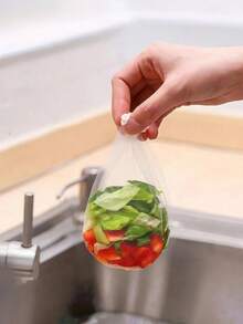 30/100/300/500/1000/1500PCS Easy To Clean Fit All Drains Durable Polyester Mesh Trap Waste Fine Mesh Design Space Saving Disposable Kitchen Sink Strainer Bags For Home Chefs Christmas Kitchen Gift Must Have Kitchen Accessories - Multicolor - View 2