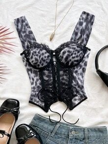 Soleia Áo hai dây ren xuyên thấu gợi cảm, thích hợp cho kỳ nghỉ, hẹn hò, tiệc độc thân, tiệc sinh nhật, tiệc cocktail, hộp đêm, tiệc lễ hội, trang phục dự tiệc cho nữ, trang phục hẹn hò, áo gợi cảm đi club, áo corset, áo không dây, áo đi chơi, áo mùa hè, áo dễ thương, trang phục mùa hè cho nữ, áo ren. - Đen và trắng - Xem 6