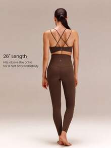 GLOWMODE Quần legging túi cạp cao FeatherFit™ High Expectations 26" - Cảm hứng quế - Xem 5