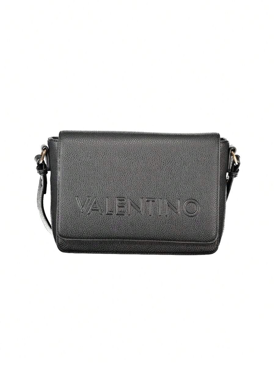 Valentino Bags حقيبة رياضية خارجية بحزام قابل للتعديل متعددة الجيوب متينة للاستخدام الخارجي والمدرسة والسفر باللون الأسود VBS8P909-RISED-BLK - الأسود - مشاهدة 1