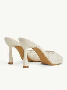 CUCCOO CHICEST Giày sandal cao gót dành cho nữ - Màu be - Xem 5