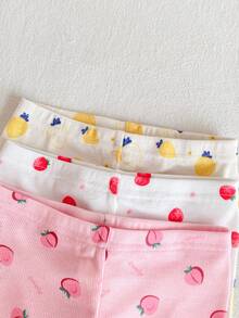 Cozy Pixies Conjunto informal de 3 piezas sin mangas para bebé niña, ajuste ceñido - Multicolor - Ver 4