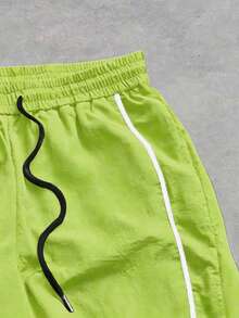Sport MetroGents Men's Casual Sports Drawstring Jogger Pants, Gym - Green - View 3