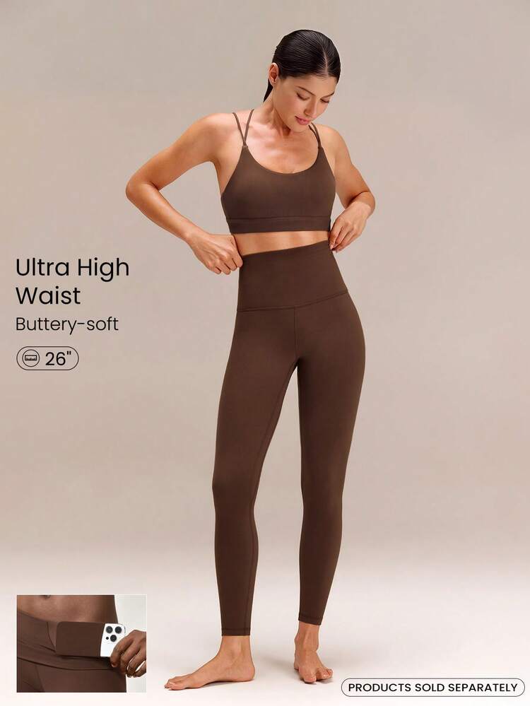 26-calowe legginsy FeatherFit™ High Expectations z bardzo wysokim stanem i kieszeniami