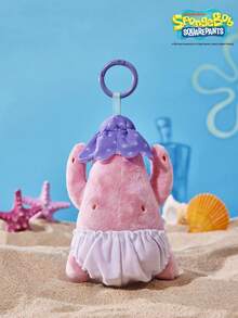 SpongeBob SquarePants | POKOJA LAND 1pc Co-Branded 3D Plush Charm, Cute Standing Shape, Classic Design, Can Be Hung On Bags, Schoolbags, Suitable For All Ages Including Teens & Adults, A Unique Gift For Birthday Or Anniversary - Pink - View 6