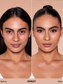 SHEGLAM Base De Maquillaje Hidratante Skinfinite-Wheat Flawless Dewy Foundation Cobertura Hidratante Corrector De Poros Invisible Sin Poros No Grasoso Base De Maquillaje LíQuida Suave Y Ligera Base De Maquillaje Para Navidad Y Marca Belleza Maquillaje Maquullaje CosméTica Para Mujeres NiñAs Perfecto Para Invierno Primavera Verano Ideal Para Y2K Elegante Moda Adecuado Para CumpleañOs DíA De La Madre Regalo Fiesta Listo Mejor Color - Wheat - Ver 3