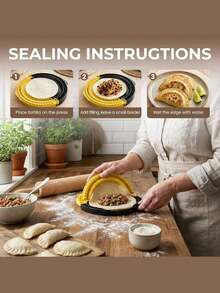 3D Taco Press (10+8+6 Inches) With Clamps And Pancake Molds - Easily Make Tortillas, Kumajis, And More; Easy To Clean. - Multicolor - View 6