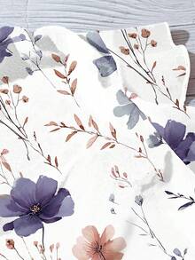 Rusticease Camisa casual de vacaciones para mujer, diseño minimalista adecuado para el verano, estampado floral diminuto, ropa de verano para mujer - Multicolor - Ver 3