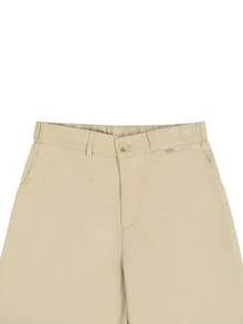 Manfinity CasualCool Men's Casual Shorts, Versatile Commuter Style, Fashionable 5-Inch Inseam - Khaki - View 4
