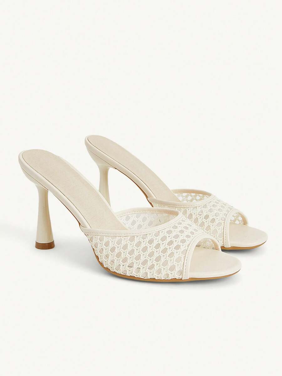 CUCCOO CHICEST Giày sandal cao gót dành cho nữ - Màu be - Xem 1