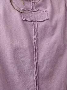 Bohemela Áo tank top không tay cổ tròn dành cho nữ đi nghỉ mát - Màu tím - Xem 6