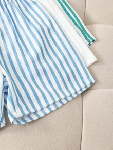 Young Boys Striped Casual Shorts Summer Clothes For Boys - Multicolor - View 4