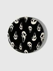 ROMWE 4 Y2k Sweet Cool Babes Retro Punk Personalized Fashion Dark Wind Gothic Two-Dimensional Bar Stamp Black/White/Red Thorns Stars Rattan Mo Hot Diamond Cross Wing Wings Skeleton Grimace Bat Moth Full Of Silver Pins Badge Brooch Hand Account Decoration Bag Pendant, Combination Set, Suitable For Sisters, Girlfriends, Couples, Friends, Girls, Daily Wear, Holiday Gifts - Multicolor-12 - View 8