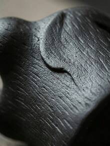 Cirelle 1pc Black Cat Paw Shaped Ceramic Aroma Stove, Cute Cat Silhouette Cutout Wax Melt Warmer, Handmade Textured Candle Holder For Essential Oil Diffuser, Tabletop Decorative Aroma Stove For Bedroom Living Room Yoga Spa, Ideal Gift For Cat Lovers, Housewarming, Birthday, Valentine's Day, Holiday Party Favors - multicolor - View 6