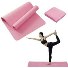 EVA 3mm Foldable Yoga Mat Portable Anti-Slip Travel Fitness Mat - Pink - View 1