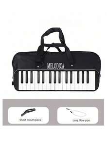 32-Key Harmonica With Mouthpiece, Air Piano Keyboard Instrument, Comes With A Carrying Case. - Multicolor - View 8