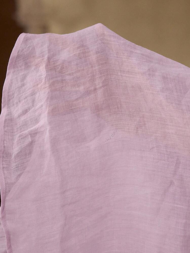 WOMEN'S 100% LINEN LONG SLEEVE SHIRT, SUITABLE FOR DAILY, DATING AND COMMUTING, SPRING/SUMMER
