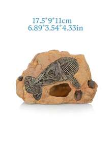 Reptile Rock Hideaway, Lizard Fence, Turtle Climbing Platform, Gecko & Snake Shelter, Habitat, Suitable For Breeding Enclosure And Aquarium Decor - Multicolor - View 7
