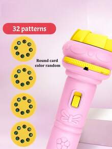 POKOJA LAND 1 Set Of Children's Projection Toy Flashlight Set Educational Luminous Toy Set - Multicolor - View 8