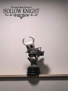 1pc Hollow Knight Little Knight Battle Scene Action Figure, Collectible Figurine Model Gift - Multicolor - View 6