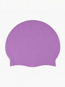 Swimming Cap, Adult Silicone Waterproof Swimming Cap, Universal Silicone Swimming Cap For Boys And Girls, Plus Size, Doesn't Constrict The Head. - Multicolor - View 8