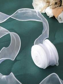1 Bộ (9m) Dây ruy băng nơ hoa, Dây ruy băng nhiều màu sắc trang trí tiệc - Mã trung bình - Xem 11