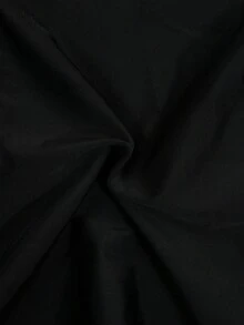 ZELFYO 男士撞色腰带泳裤，适合海滩和度假 - 黑色 - 查看 5
