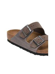 Birkenstock Arizona Mixed Leather Men Sandals Grey 1029167BI - Grey - View 4