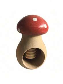 木制蘑菇形核桃钳 多功能核桃开壳器 山核桃夹 轻松开壳 可调节坚果钳 - 彩色 - 查看 9