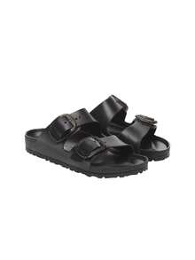Birkenstock Arizona Big Buckle Women's Walking Shoes Black 1029641BI - 黑色 - 查看 2