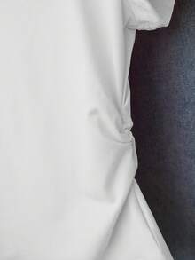 SHEIN 3件套女士户外休闲运动上衣，夏季新品，白色、蓝色、多色条纹，修身腰部女士夏季T恤 - 彩色 - 查看 9