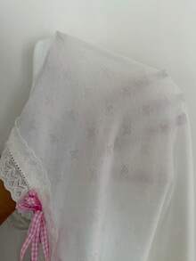 Lowkey Lull Áo ngủ dễ thương thắt nơ cho nữ - Nhiều màu - Xem 6