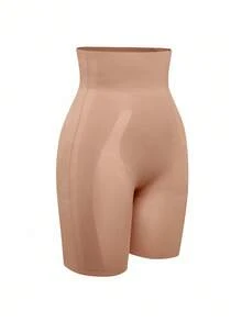 Liftille Women's High Waist Seamless Shapewear Bottoms, Panty - Coffee Brown - View 3