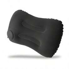 1pc Portable Hand Press Inflatable Pillow, Travel Neck & Lumbar Support Cushion, Foldable Travel Essential, Suitable For Prolonged Sitting, Camping, Travel Tent, Outdoor Business, Office Napping, Airplane, Train, Study, Driving - Multicolor - View 10