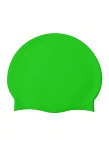 Swimming Cap, Adult Silicone Waterproof Swimming Cap, Universal Silicone Swimming Cap For Boys And Girls, Plus Size, Doesn't Constrict The Head. - Multicolor - View 11