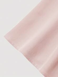 Elenzga 女士休闲收腰低领连衣裙，适合夏季/假日迷你短款女装 - 淺粉色 - 查看 8