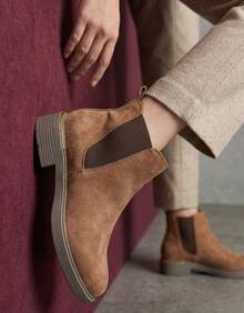 Women Ankle Boots & Booties - Camel - View 4