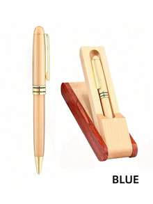 1pc Luxury Different Pen Set Wooden Ballpoint Pens Business Gifts Bamboo Pen Set With Box Bamboo Wood Ball Pens Acrylic Pen Set - Multicolor - View 17