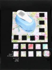 DIY Stamp Punch, Serrated Punch And Embossing Tool - Multicolor - View 6