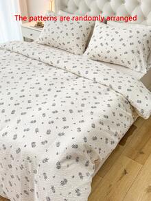 Cirelle 2/3 Pieces100% Polyester 3D Bubble Texture, Soft And Comfortable Bedding (Duvet Cover + 1/2 Pillowcases, No Comforter Included), All-Season Modern Polyester Bedding Collection - Multicolor - View 11