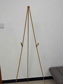 1 63-Inch Wedding Sign Display Stand, Foldable Floor-To-Ceiling Display Stand, Black Tripod, Suitable For Wedding Signs, Posters, Welcome Signs, Etc., Large Floor-To-Ceiling Adjustable Metal Painting Tripod, Black Base, Easter Gifts, Suitable For Wedding Banners And Poster Display, Desktop Metal Tripod - Multicolor - View 11