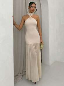 Women Midi Dresses - 貝斯 - 查看 3